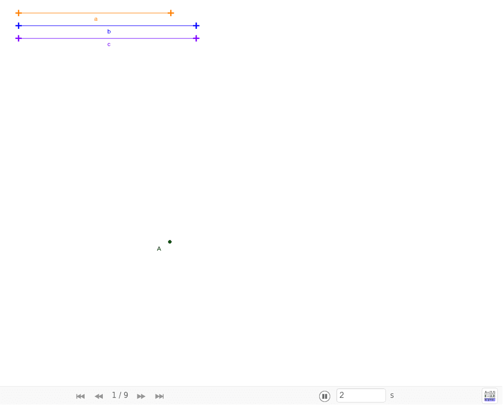 GeoGebra Applet