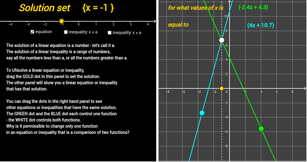 GeoGebra Applet