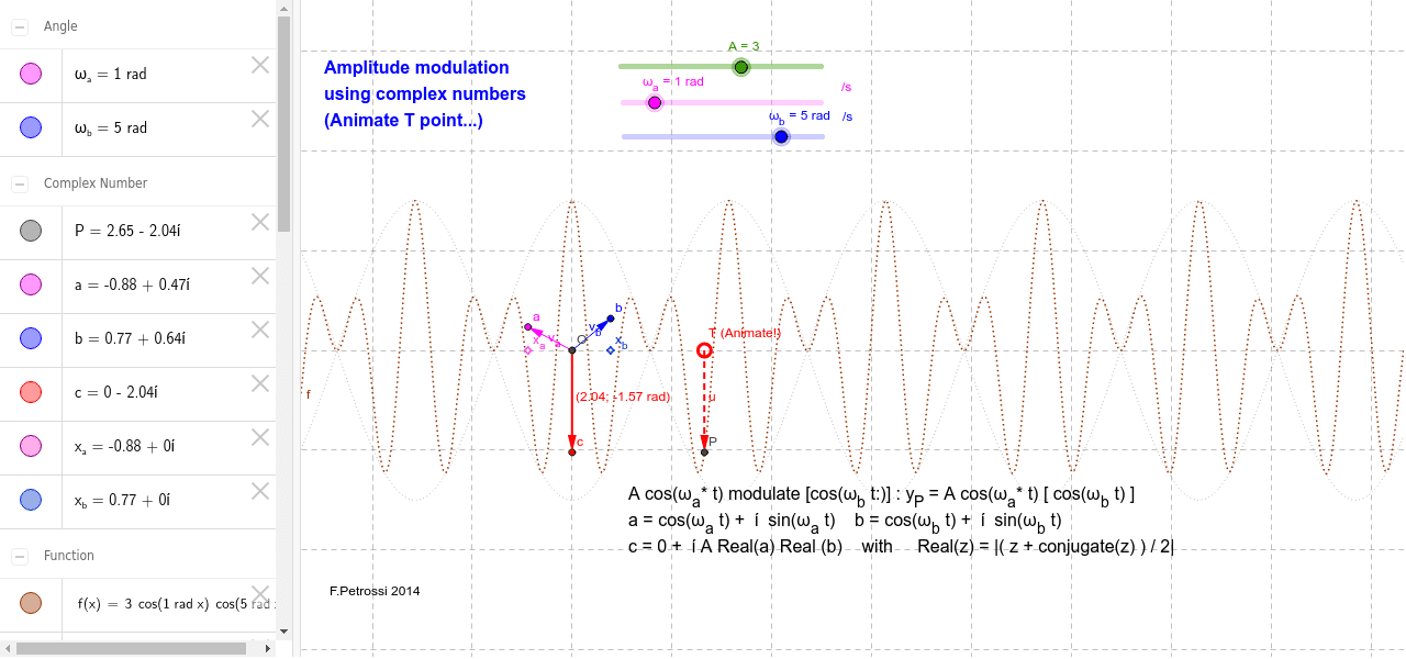 GeoGebra Applet