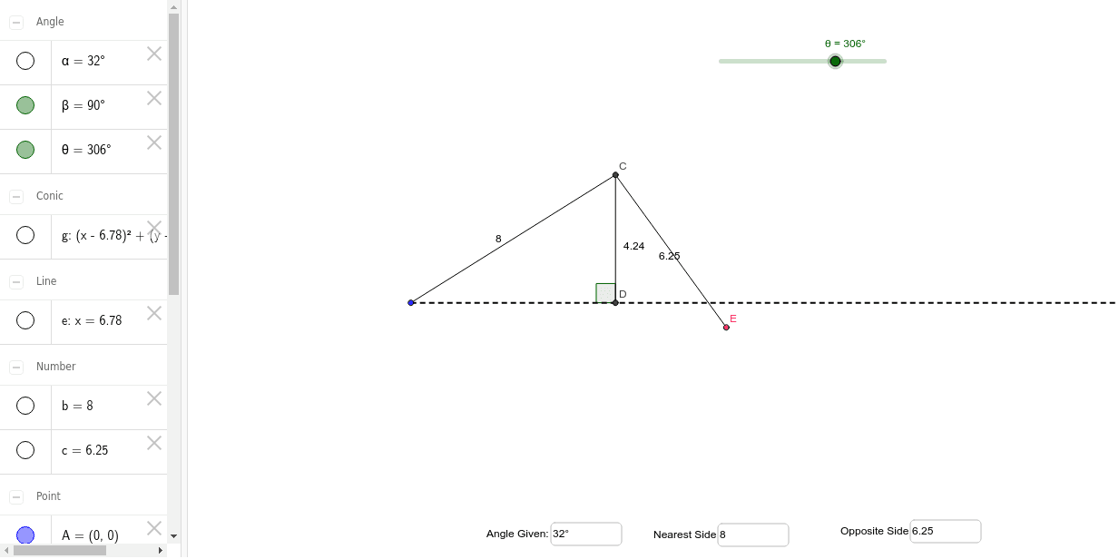 GeoGebra Applet