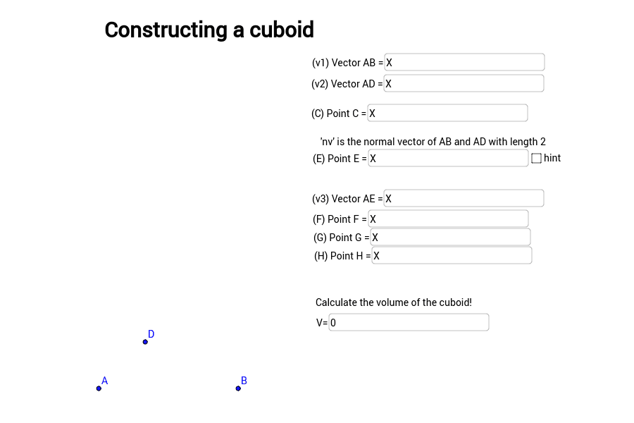GeoGebra Applet