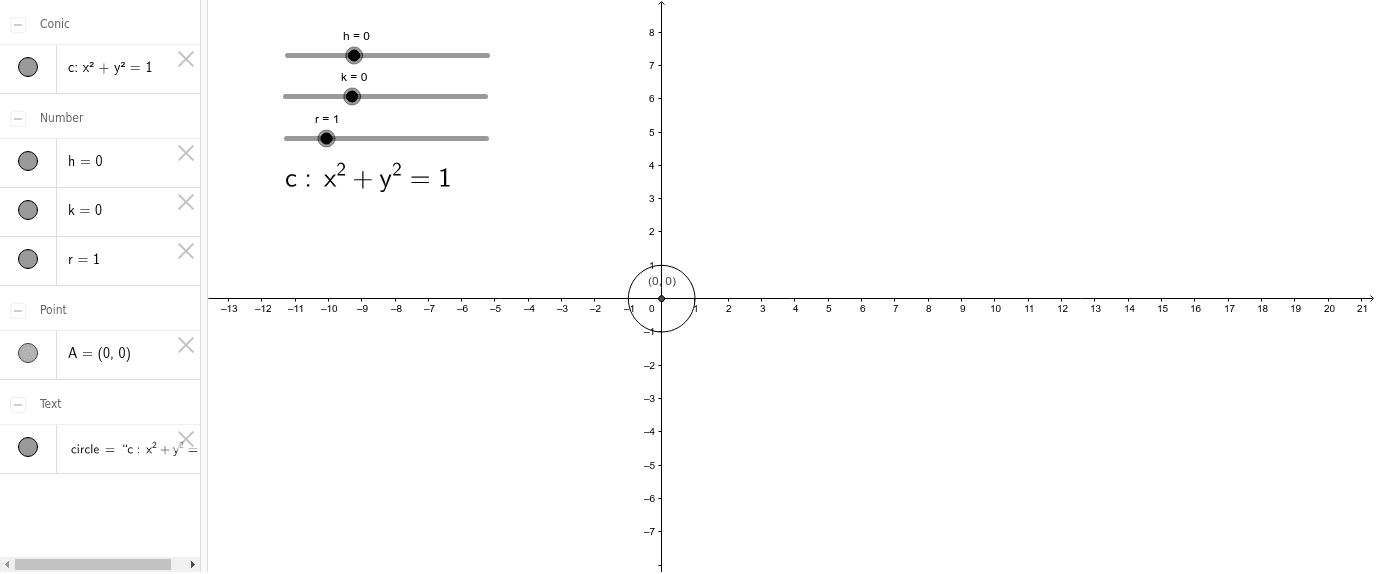 GeoGebra Applet
