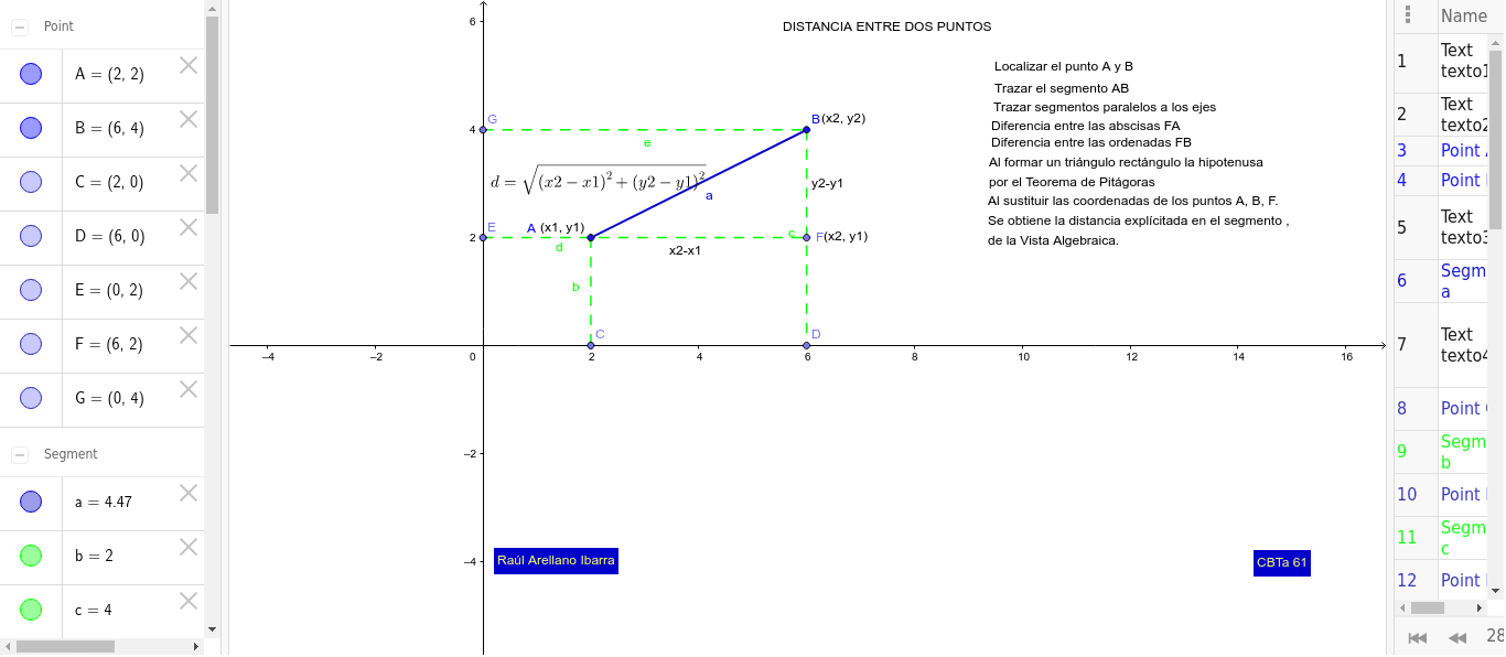GeoGebra Applet