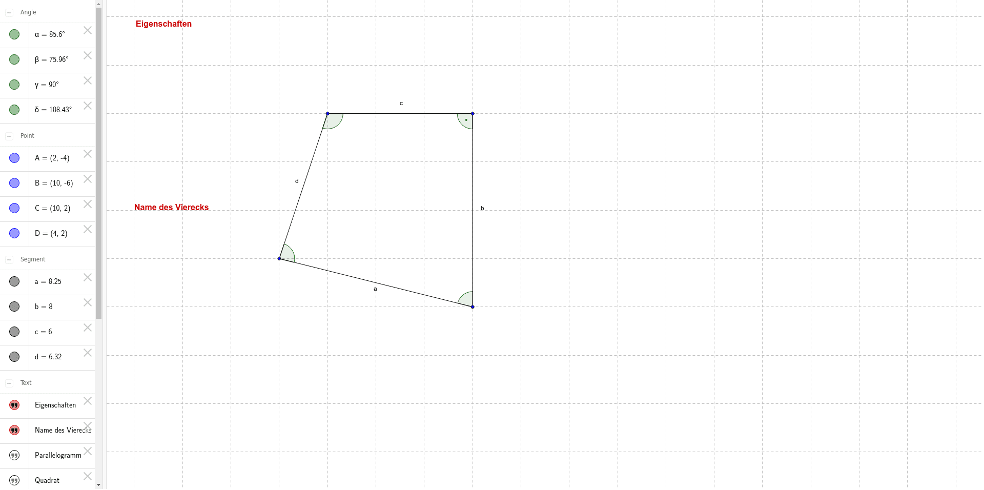 GeoGebra Applet