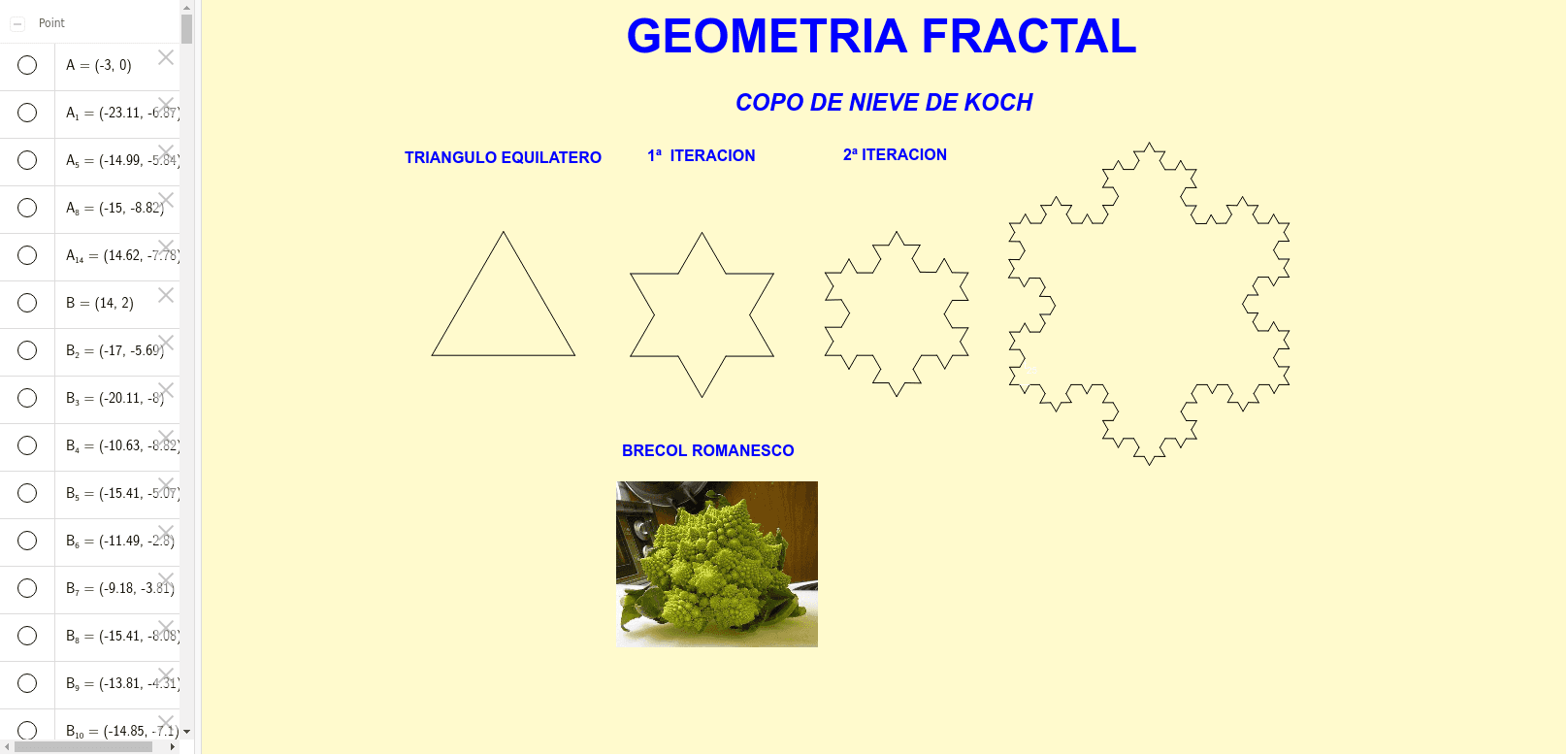GeoGebra Applet