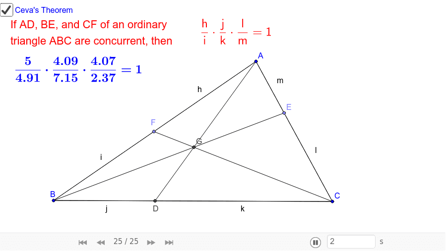 GeoGebra Applet