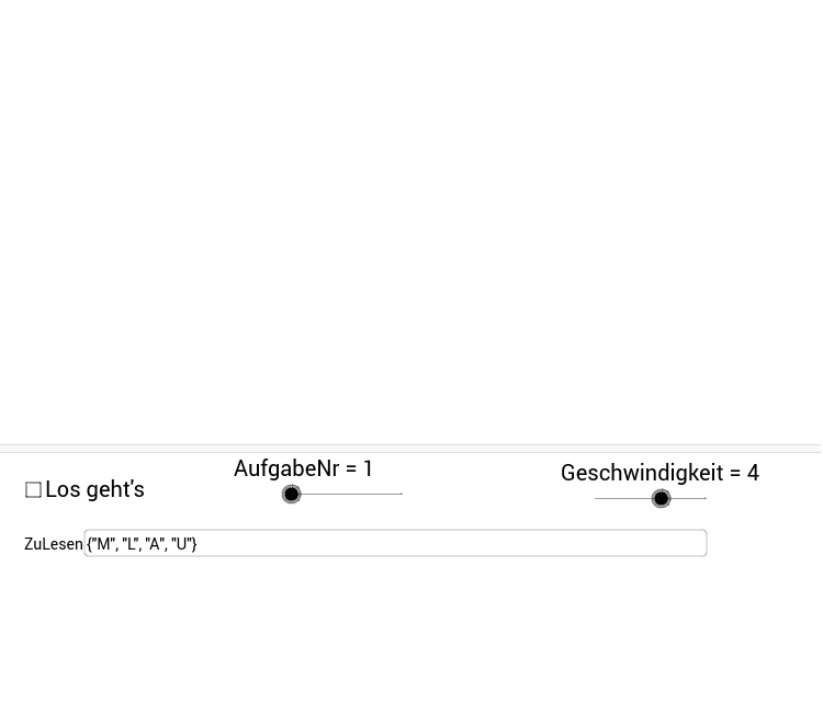 GeoGebra Applet