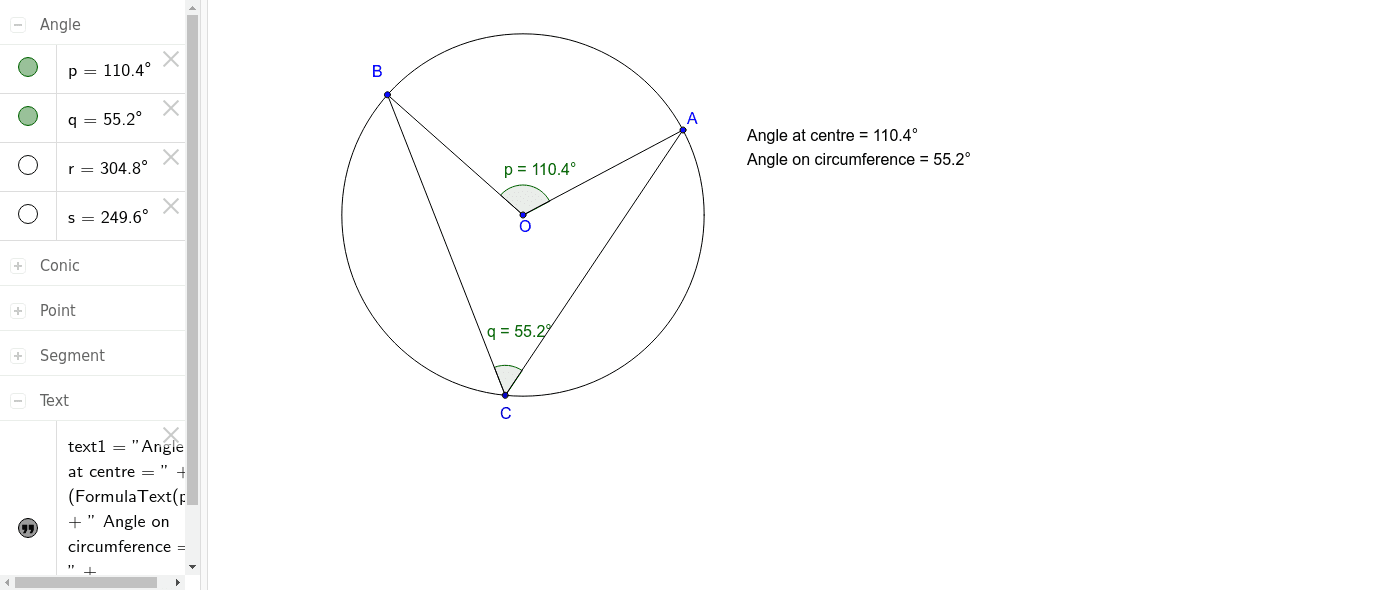 GeoGebra Applet