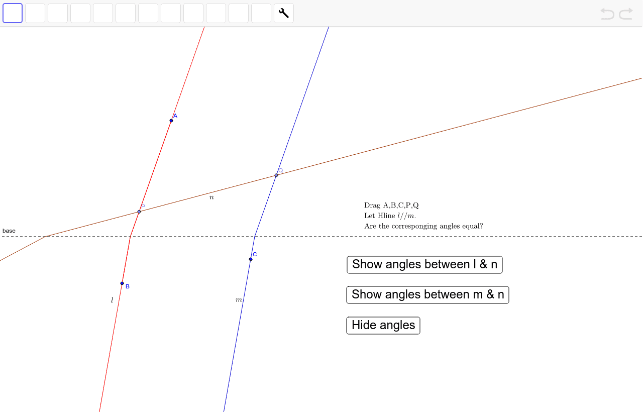 GeoGebra Applet