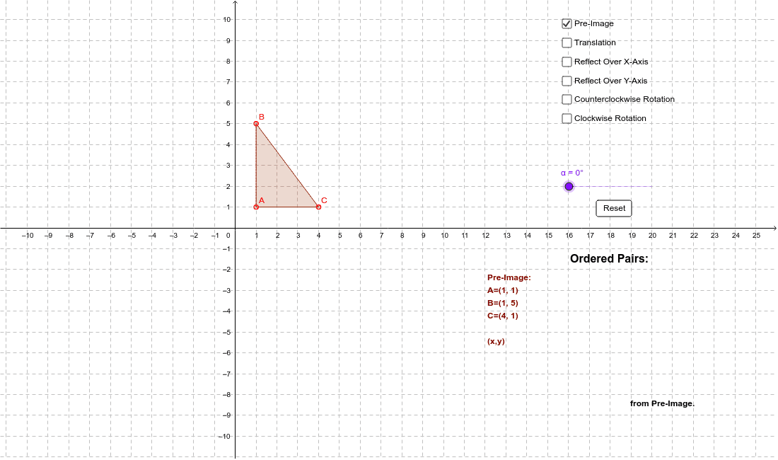 GeoGebra Applet