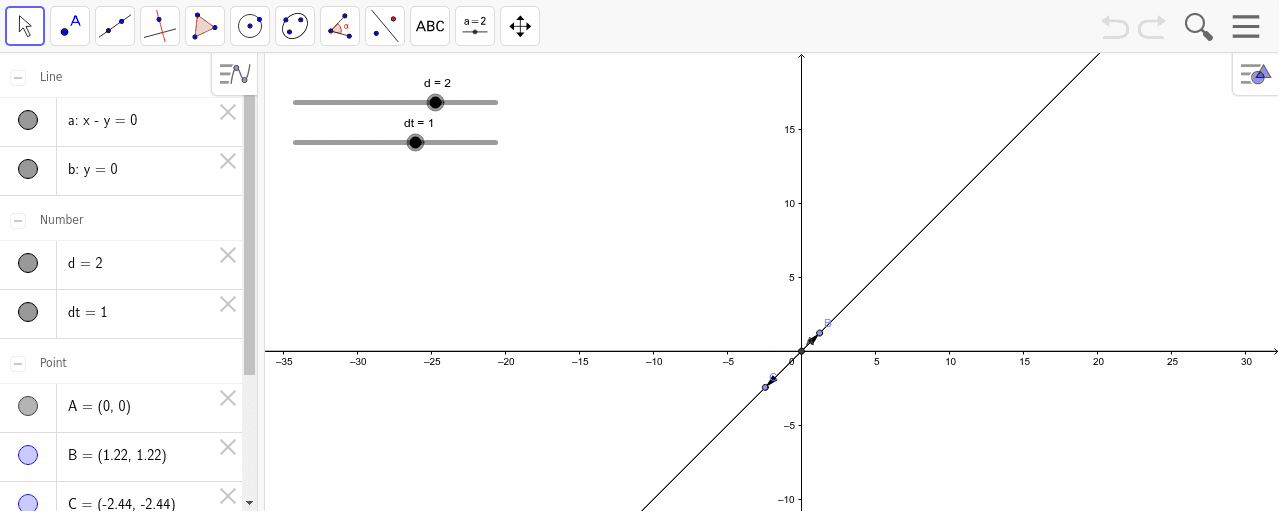 GeoGebra Applet