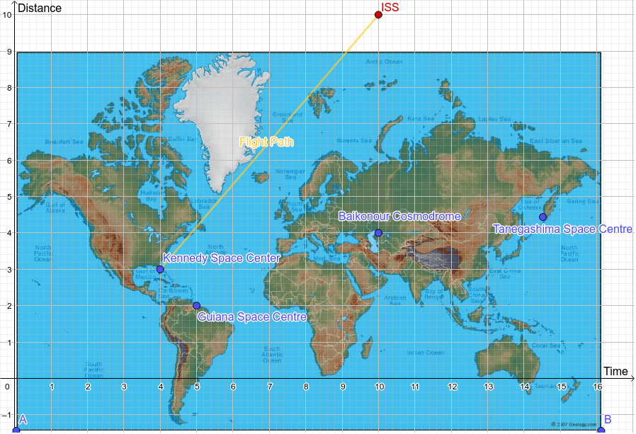 Map of Launch Sites Worldwide