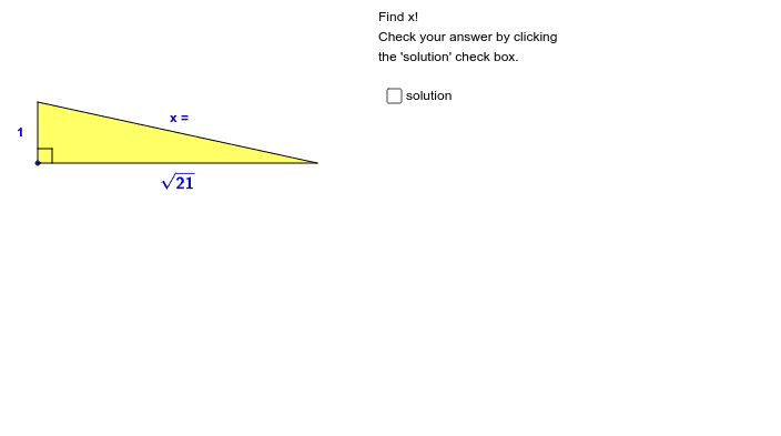 GeoGebra Applet