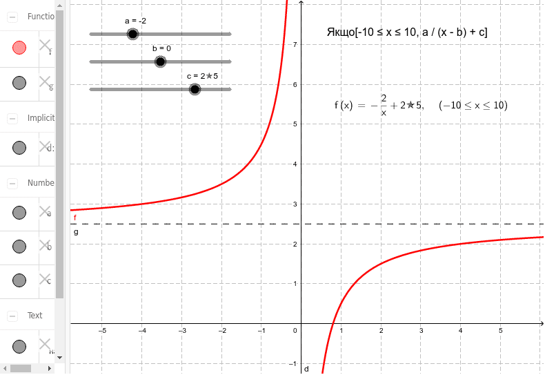 GeoGebra Applet
