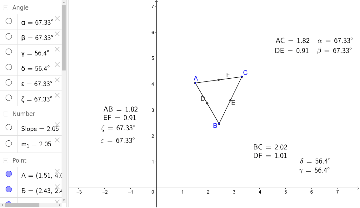 GeoGebra Applet