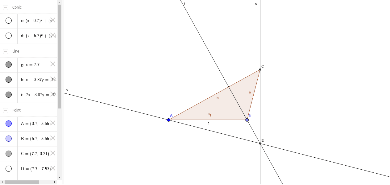 GeoGebra Applet