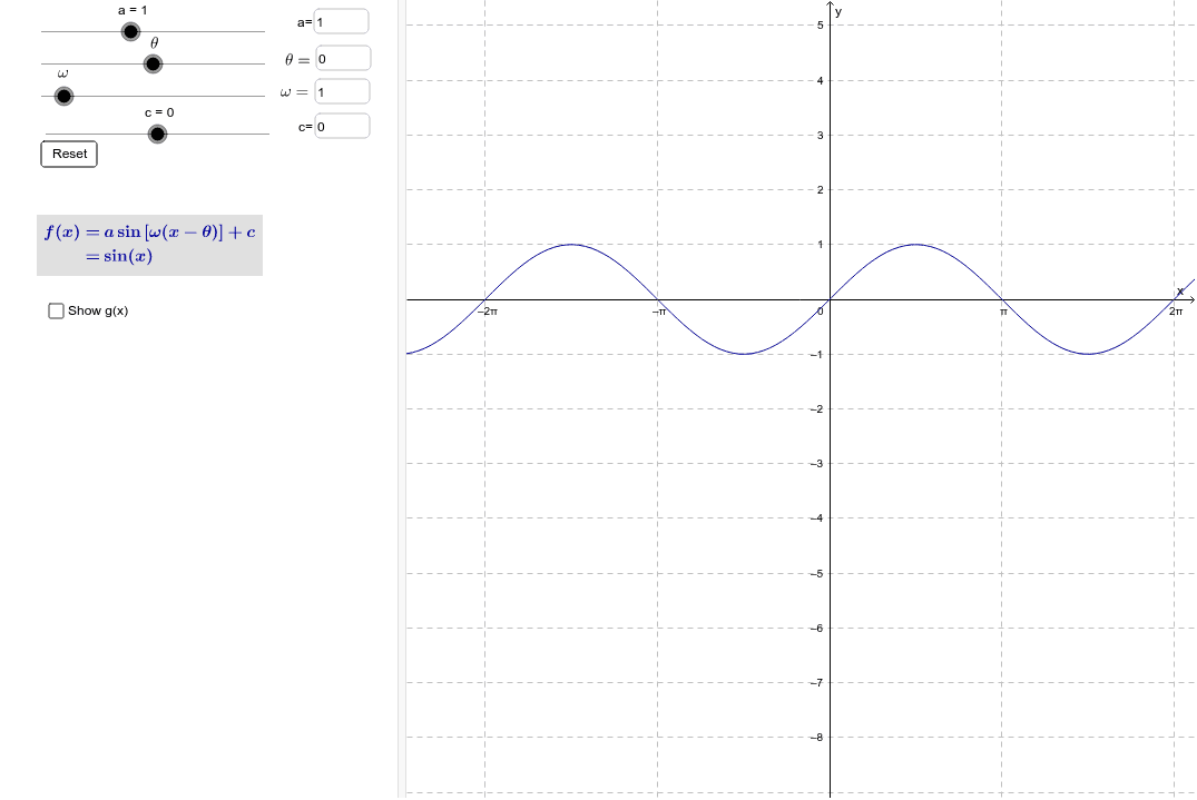 GeoGebra Applet