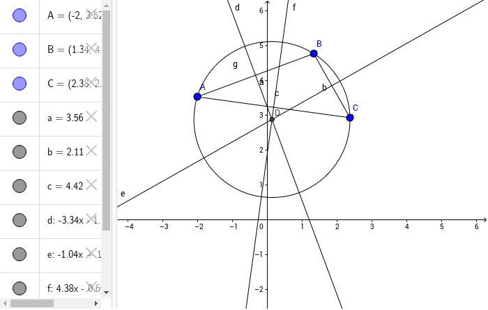 GeoGebra Applet