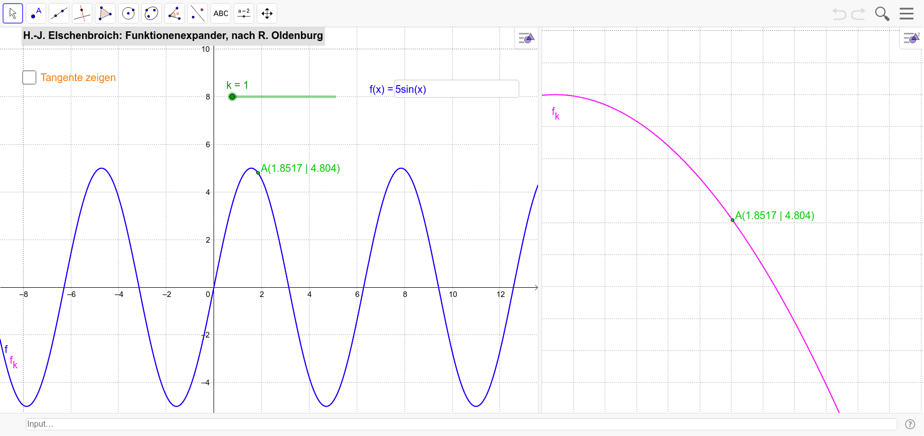 GeoGebra Applet