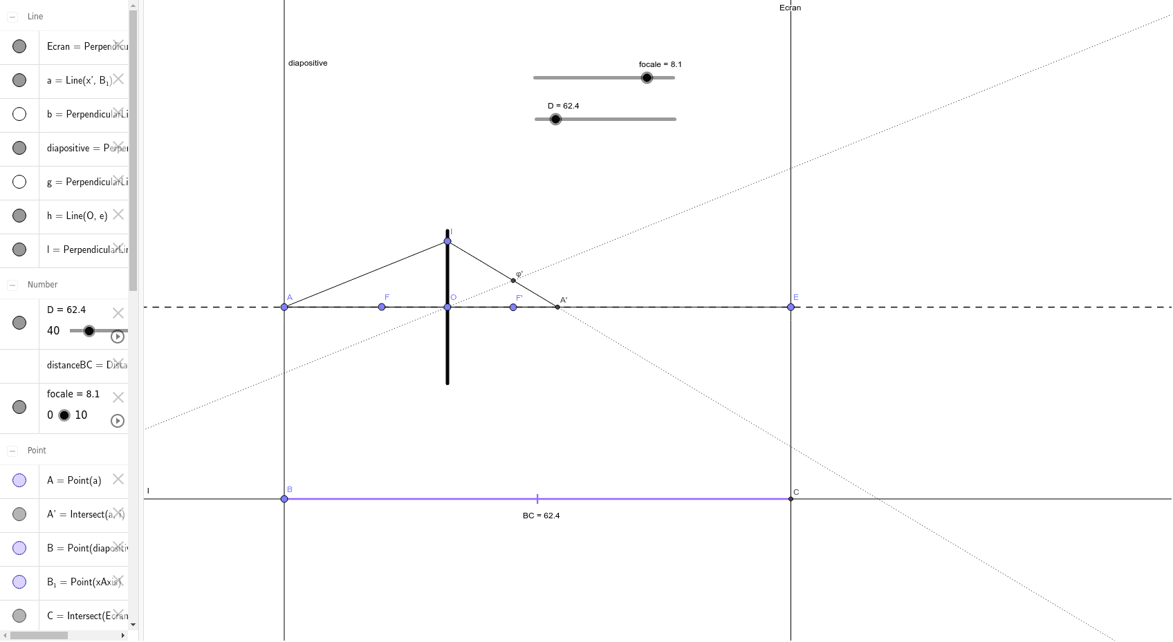 GeoGebra Applet