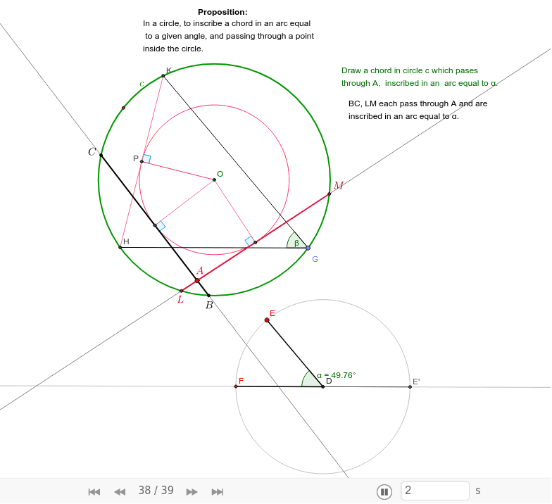 GeoGebra Applet