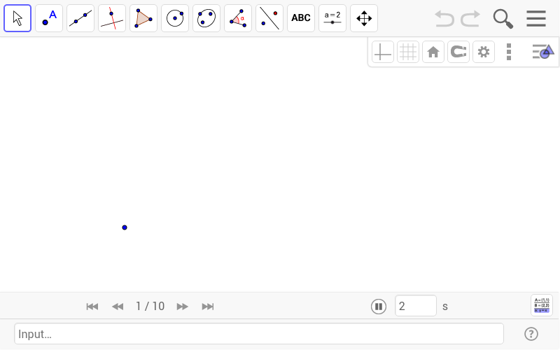 GeoGebra Applet