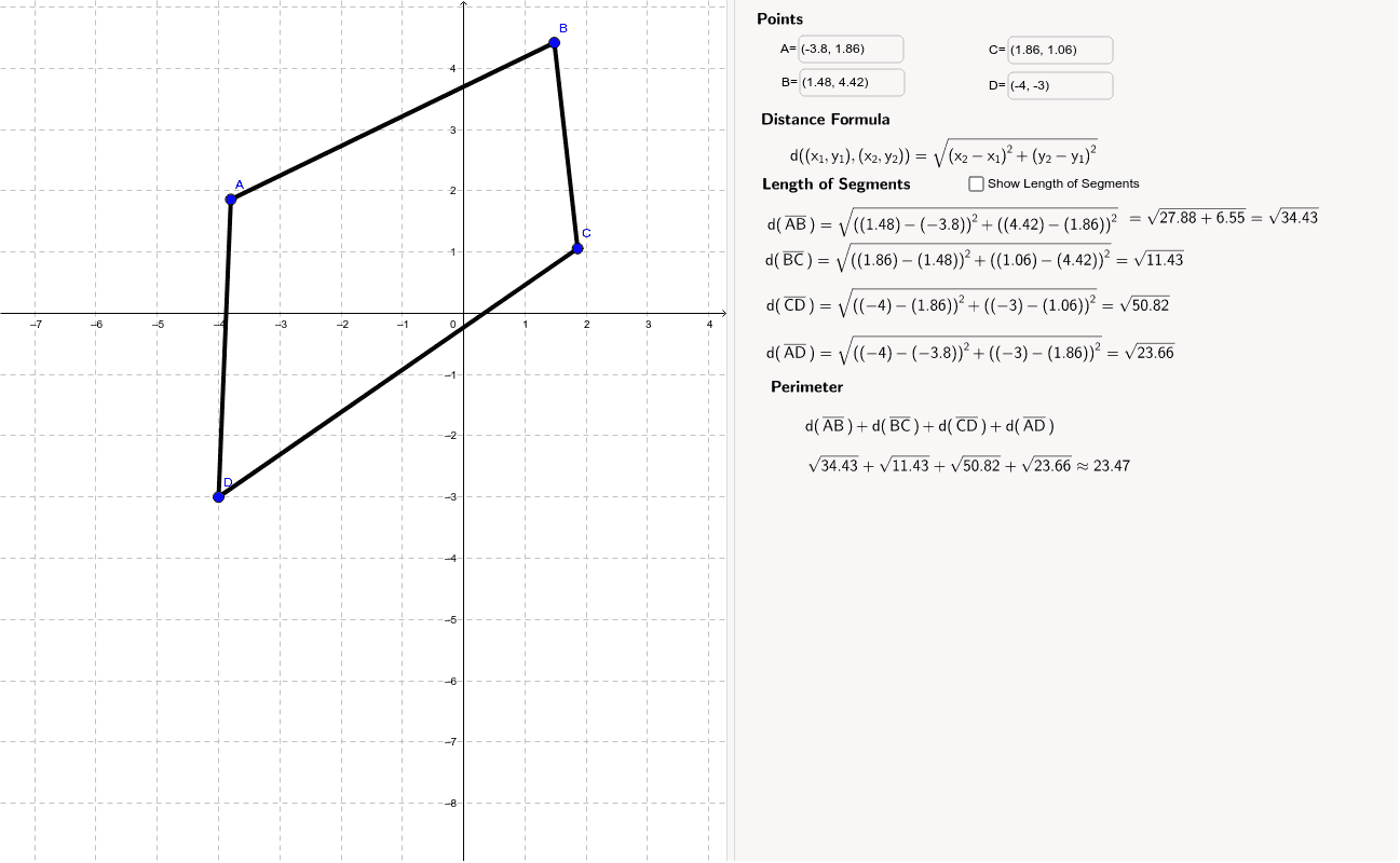 GeoGebra Applet