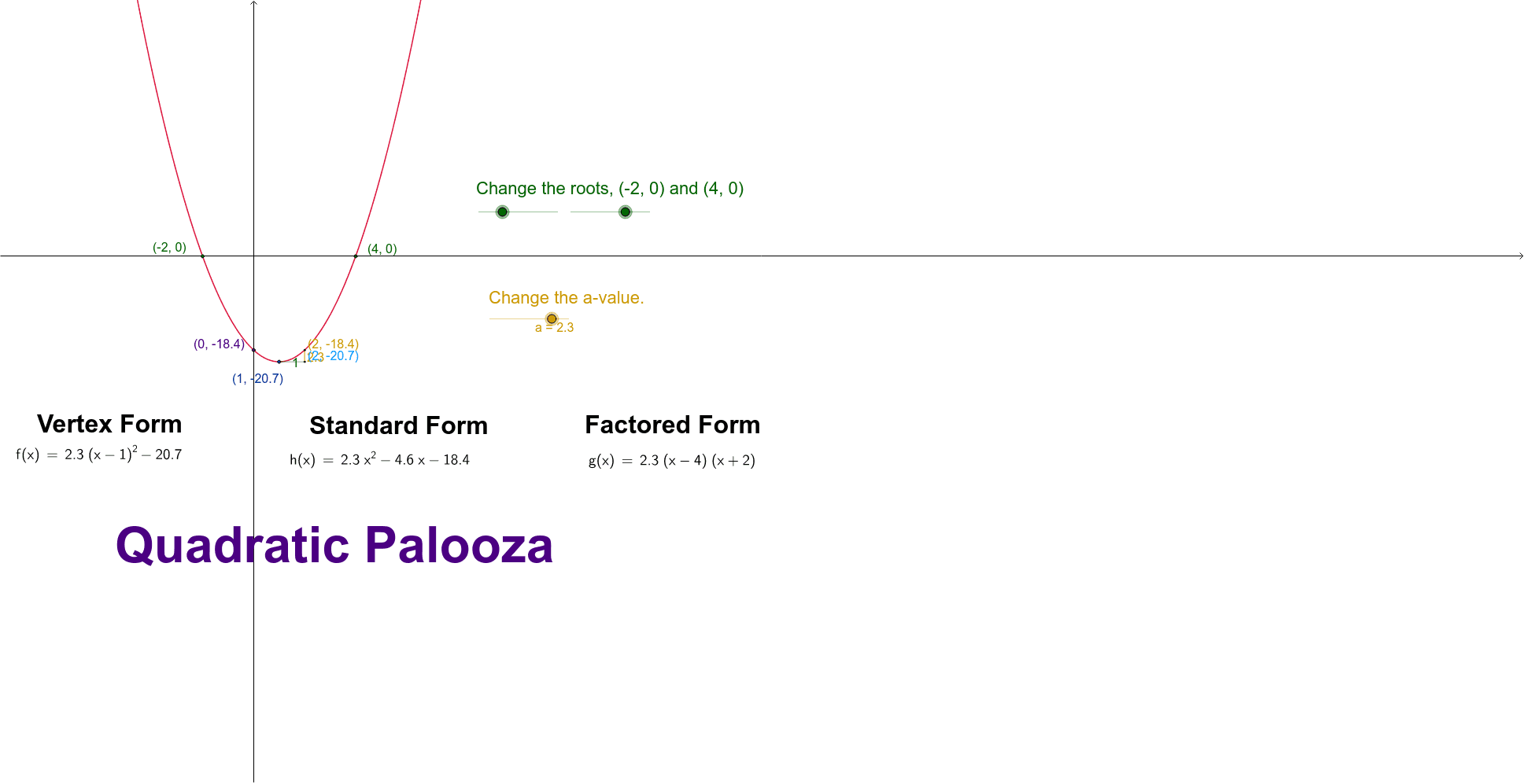 GeoGebra Applet