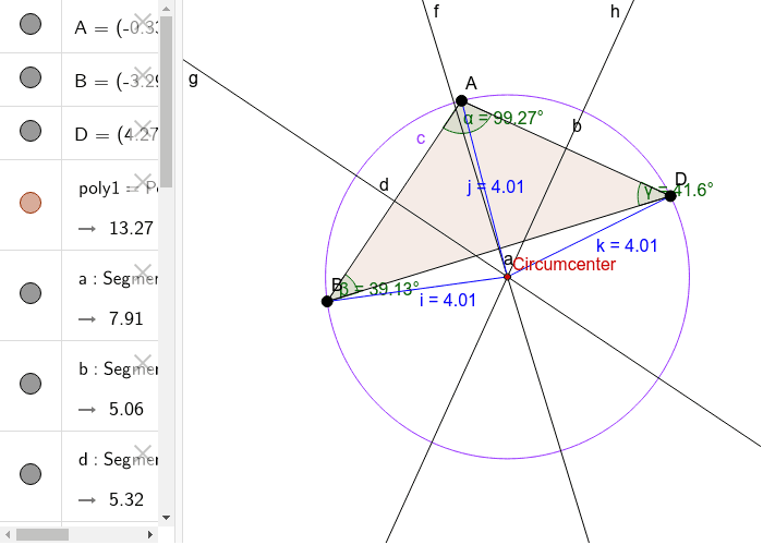 GeoGebra Applet