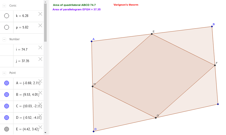 GeoGebra Applet