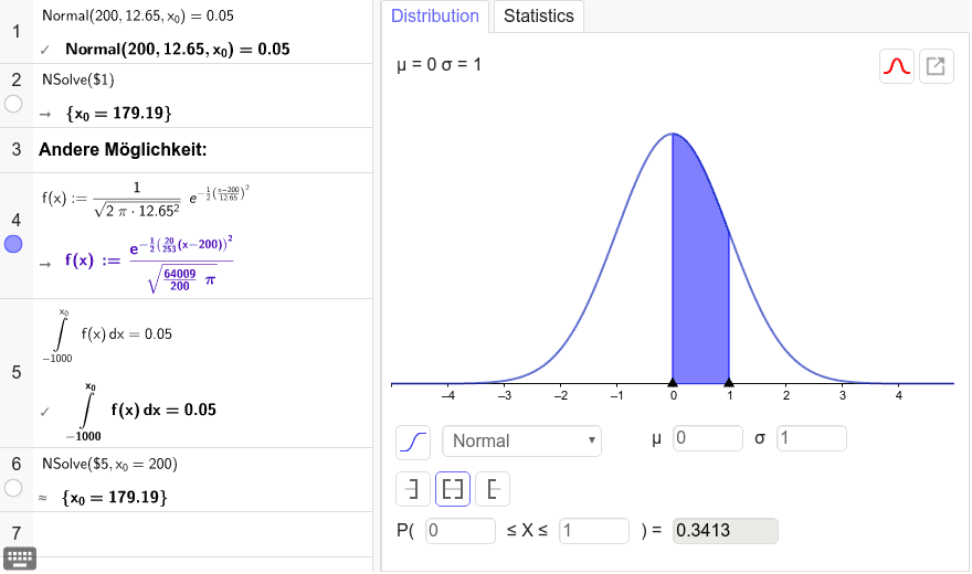 GeoGebra Applet