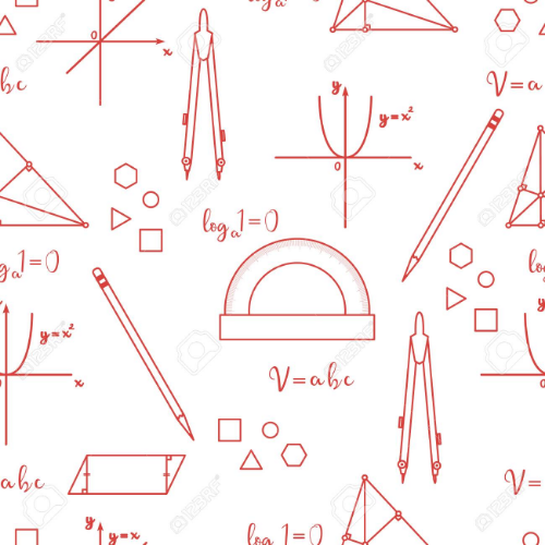 fuente: https://www.123rf.com/photo_109041070_stock-vector-mathematical-scientific-vector-seamless-pattern-with-geometry-plots-tools-and-formulas-education-ele.html