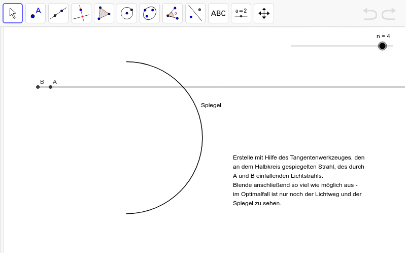 GeoGebra Applet