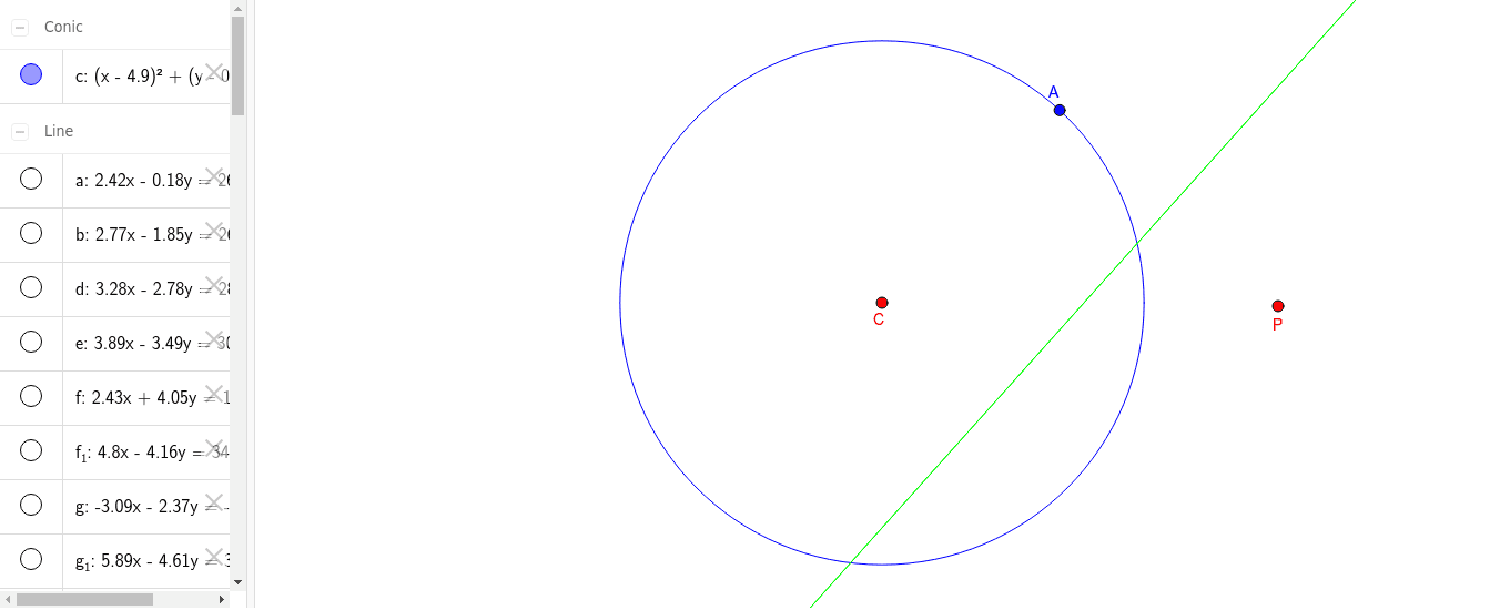 GeoGebra Applet