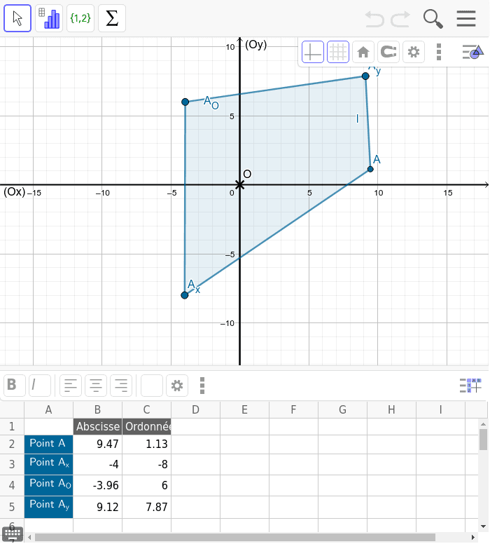 GeoGebra Applet