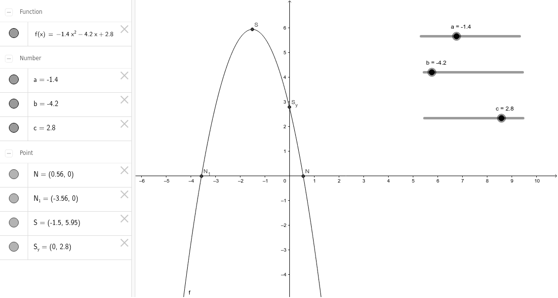 GeoGebra Applet