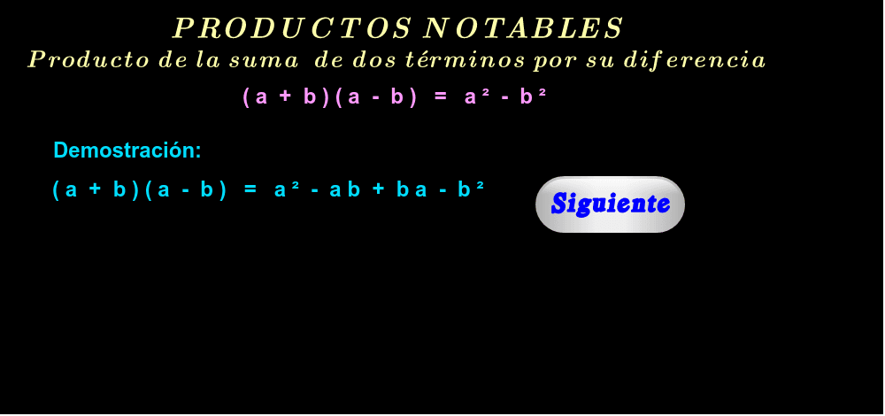 Demostración ( haga click en "Siguiente" ).