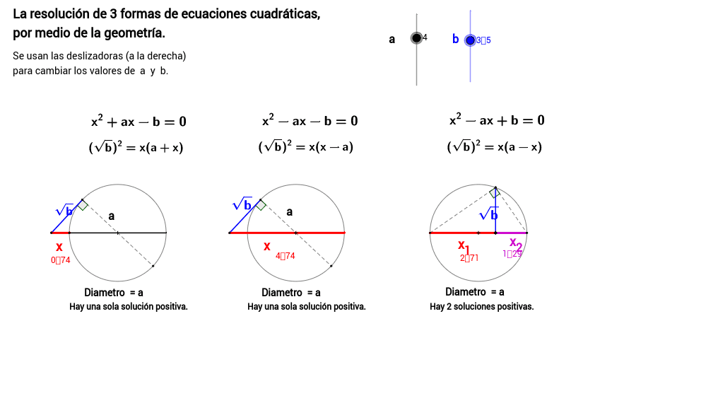 GeoGebra Applet
