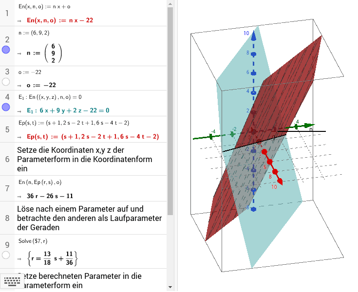 GeoGebra Applet