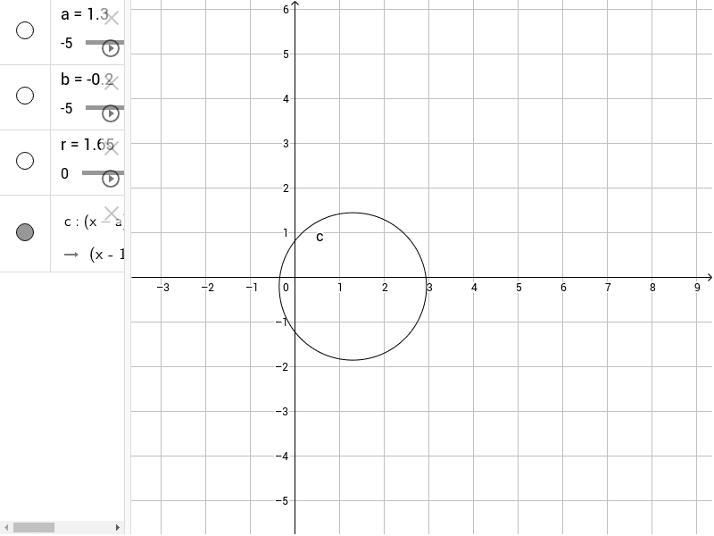 GeoGebra Applet