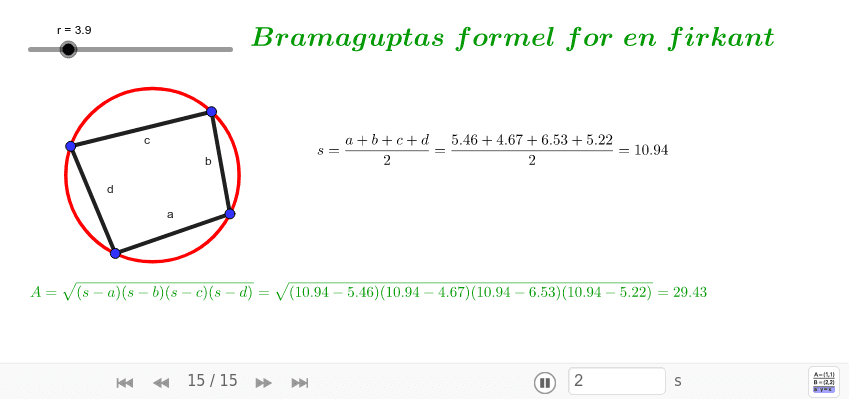 GeoGebra Applet