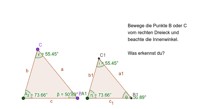 Ähnliche Dreiecke