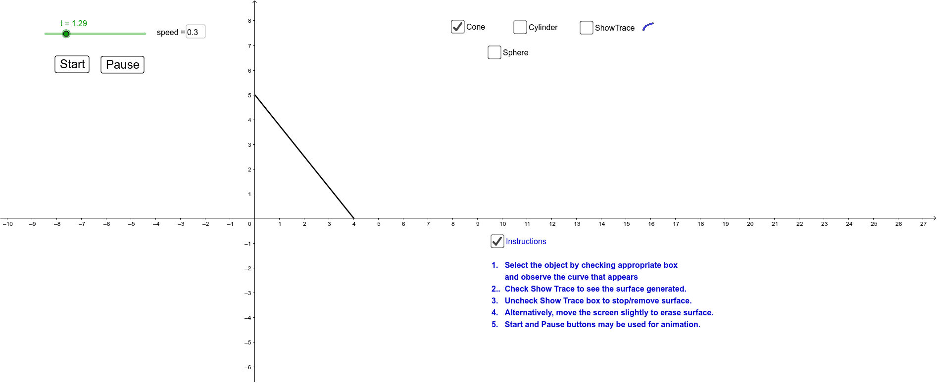 GeoGebra Applet
