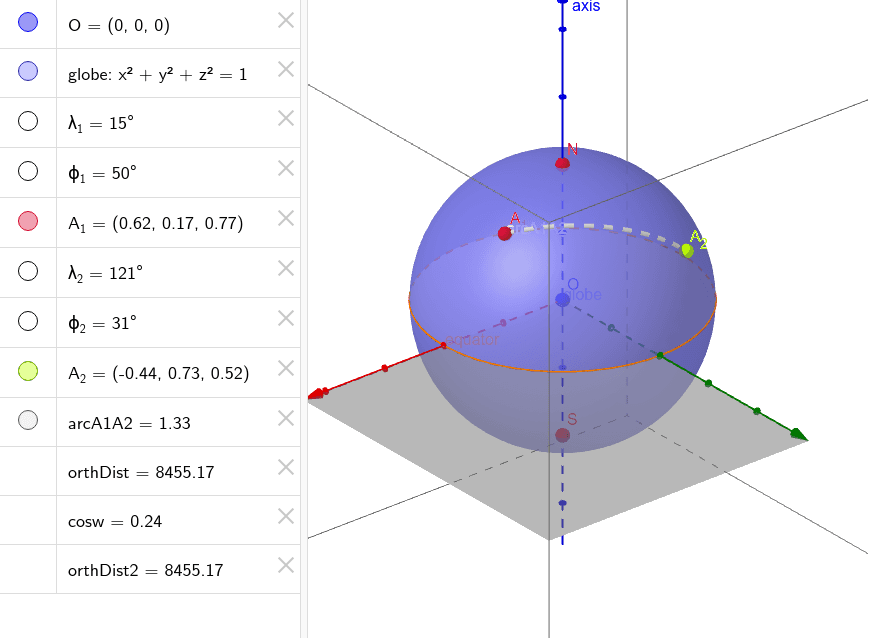 GeoGebra Applet
