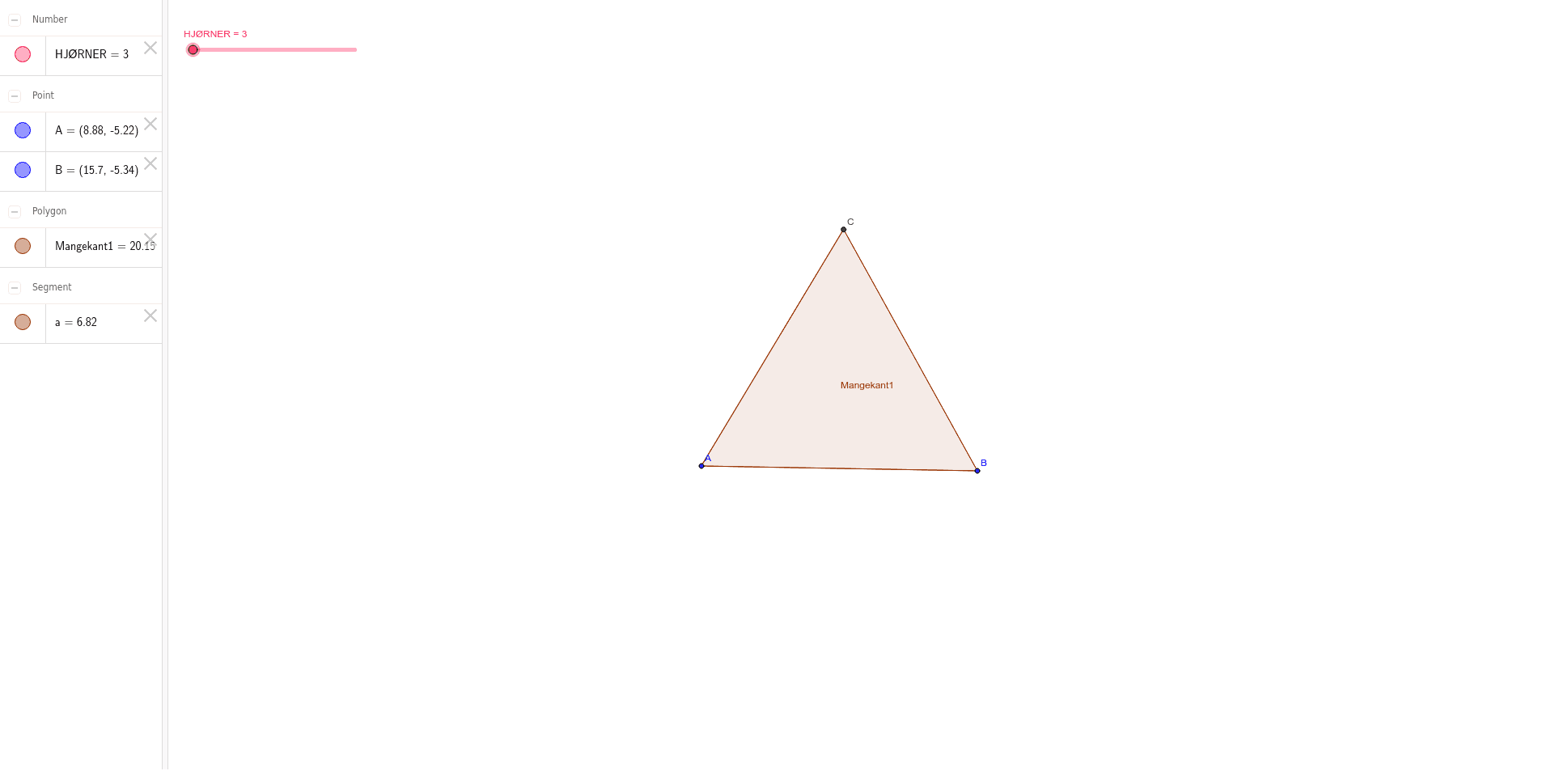 GeoGebra Applet