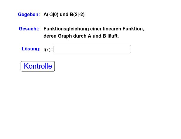 GeoGebra Applet