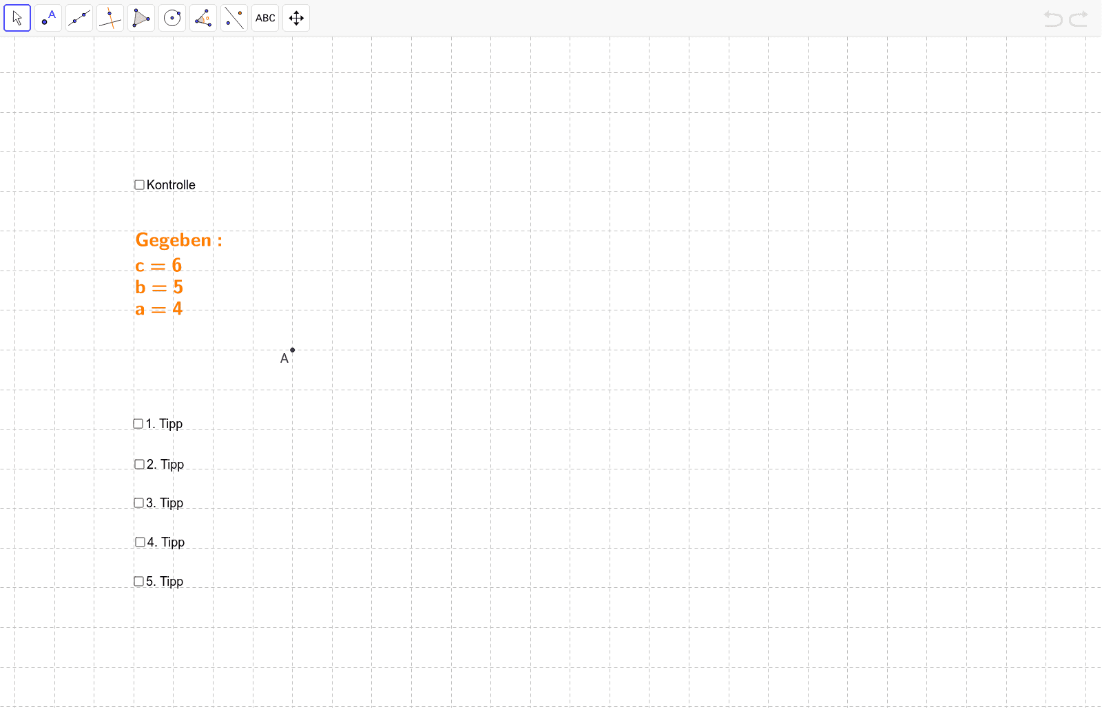GeoGebra Applet