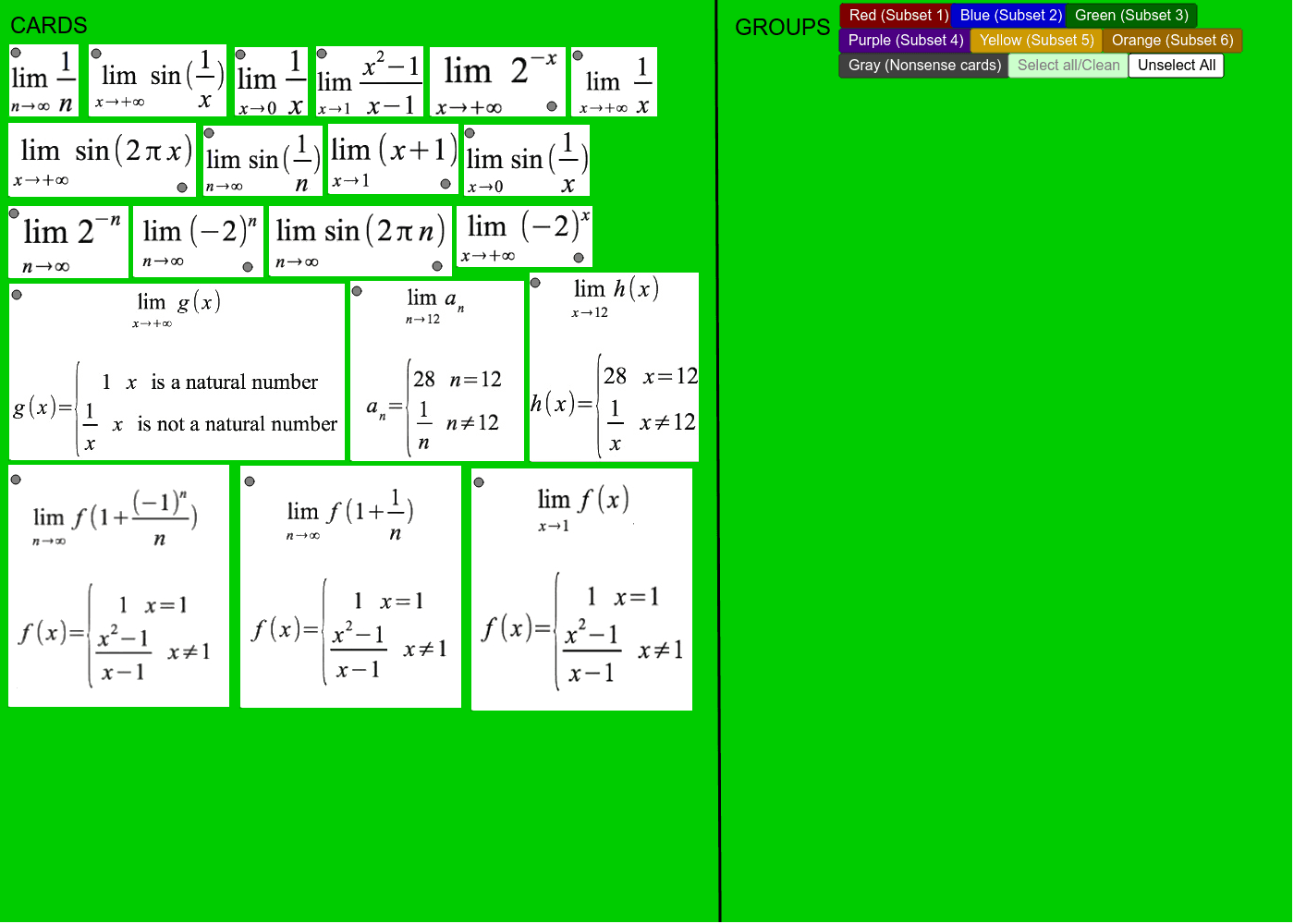 GeoGebra Applet