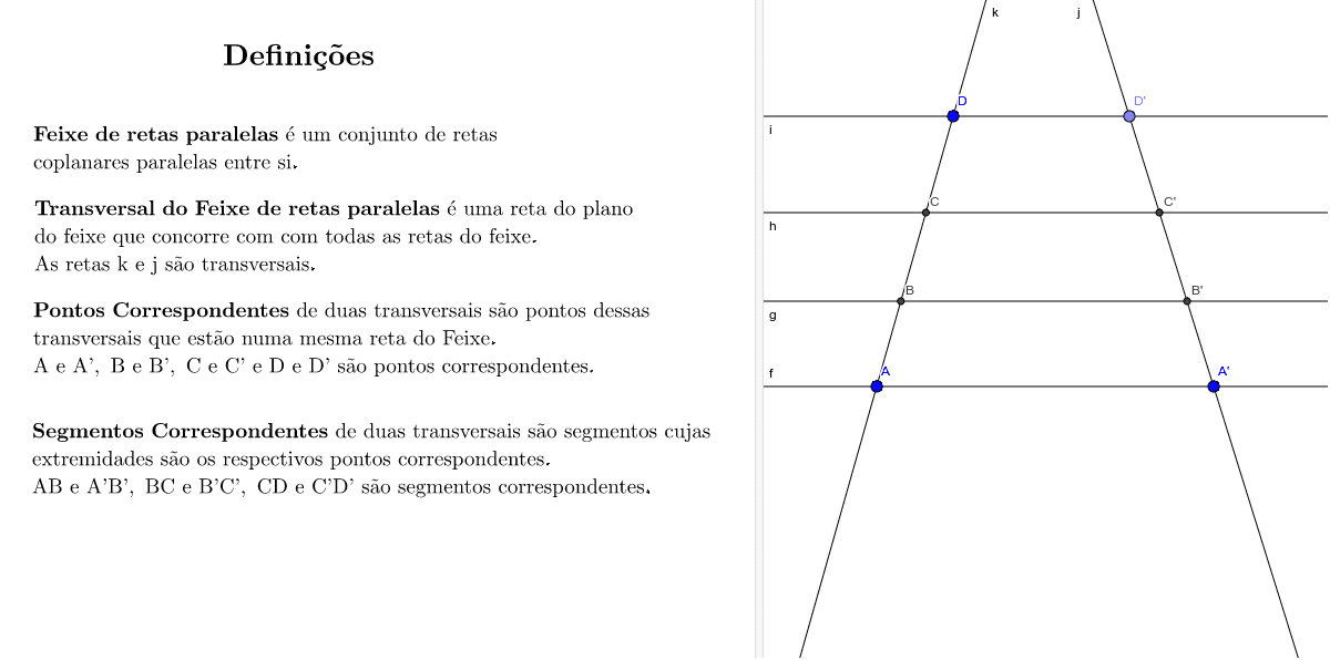 Definições iniciais