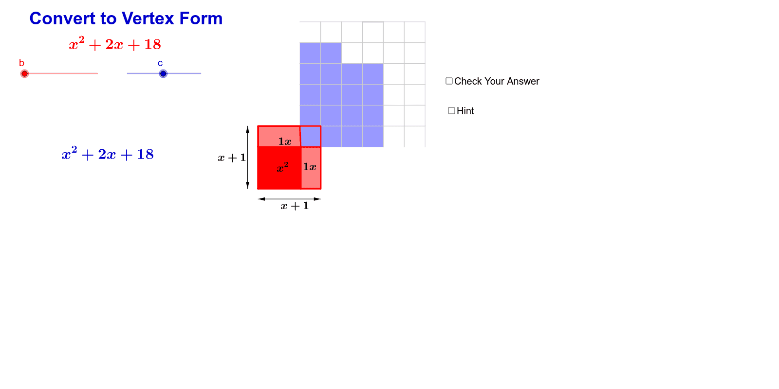 GeoGebra Applet